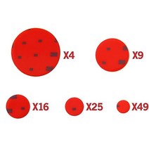 모비딕파워 [모비딕파워] 거치대 접착테이프 은색테이프 전기절연 아크릴테이프 필름테이프, 아★ 3M강력양면테이프 원형, 아★ 25mm 16P