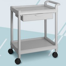 서빙카트 식당 병원 실험실 미용실 카센터 2단이동카트, 1개, CART-201C