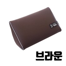 더나우 자동차등받이 요추받침 허리지지대 디스크왕 엉착 등받이쿠션, 03.숨쉬는 브라운