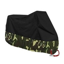 범용 야외 Uv 차단 오토바이 커버 M L XL 2XL 3XL 4XL 모터 스쿠터용 워터프루프 덮개 올 시즌 제품 킥보드와 자전거에도 사용 가능 자외선, L For 181-200cm_Camouflage