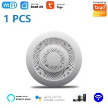일산화탄소경보기 캠핑용 Tuya-디지털 CO2 Hcho 감지기 Wifi 홈 자동화 경고 모니터 포름알데히드 이산화, 01 1pc, 01 1pc