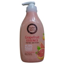 해피바스 자몽 에센스 쿨링 바디워시, 900g, 3개