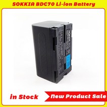 측량장비 Topcon 토탈 스테이션 ES CX SOKKIA FX 세트 x 시리즈 측량 도구 용 7.2V 5240mAh Sokkia BDC70, 한개옵션0