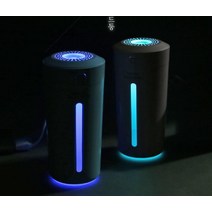 자동차 차량용 자동차용 가습기 미니 usb LED, 핑크