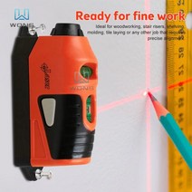 레이저레벨기 다기능 레이저 레벨 수직 적외선 가이드 라인 측정 게이지 도구