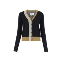 메종마르지엘라 22FW 백 스티치 울 가디건 SI0HA0007 S17800 002F