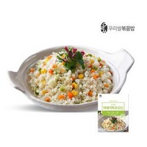 우리쌀 미작 볶음밥 4종 골라담기 세트 / 야채 햄 김치 새우 볶음밥, 01_야채가득볶음밥 210g x 6팩