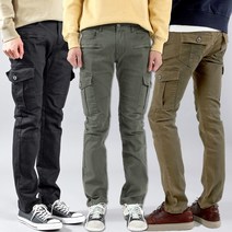 비브레이커스 스판 슬림세미핏(28~40) 카고팬츠 VG02 7컬러