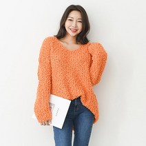 [에디트샵] 비비드루즈롱니트