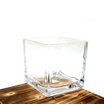 닐스샵_ 유리수반 화분 모던화분 테이블장식 원통형화분 다육미니화분 도기화분 _neills, 닐스샵_ 유리화분 화병 수반 N1212S (정사각) 1, -이상품선택-