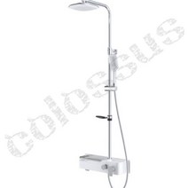 콜로서스 수전 선반형 해바라기 욕실샤워수전교체, 백색