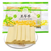홍홍 중국식품 냉장 진공 국내생산 건두부 포두부, 4개, 250g