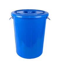 청통 55L 대형플라스틱통 파란통 다용도 만능용기 바케스 다라이 들통 휴지통 분리수거함 김장통 쓰레기통