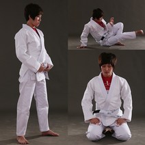 주짓수 유도복 남자 경량 경기 상하 무도복 유술 훈련 여자 태권도 브라질
