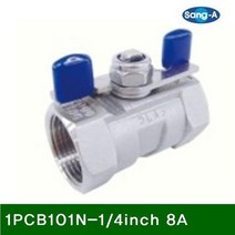 상아뉴매틱 스테인리스 볼밸브 1PCB101-1 4Inch 8A 5 39.5 (1EA) 에어 유압 배관 에어호스 건 원터치피팅 상아뉴매틱 공구