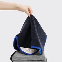 버핑 타월 타올 자동차 셀프 손 세차 타월 다용도 극세사 세차타월 기스없는 세차용품, 1개