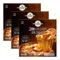 [CJ] 고메 로제크림치킨 시카고피자 400G X 3개, 단품