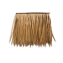 플라스틱 볏짚 인공 초가 지붕 카페 농가 인테리어, 팜 색 50x50cm