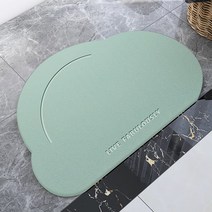 물기 흡수가 빠른 프리미엄 클라우드 규조토 발매트, 민트