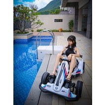 고카트 전동 레이싱 전기 카트 차 전동차, 07. 프리미엄 다크그린/소프트타이어, 01. 더블 드라이브