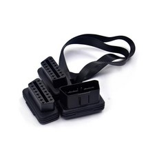 수리 ELM327 OBD2 연장 케이블 1-2 16 핀 수-16 암 커넥터 II 진단 어댑터, 05 male to female