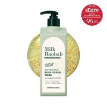 밀크바오밥 시카 리프레싱 바디 스크럽 워시 500ml, 단품