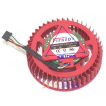 ATI FD7525U12D 1.7A 4 라인 컨트롤 그래픽 카드 팬 DIY 팬 터보팬, 한개옵션0