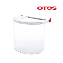 오토스 안전모 스프링 부착형 철망 보안면 용접면