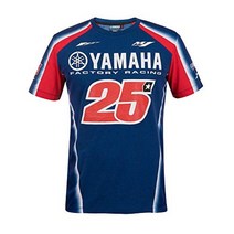 Vr46 Yamaha Vinales Herren-T-Shirt 로얄 블루 S