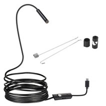 USB 내시경 카메라 5.5mm Type-C 0.3MP 뱀 검사 IP67 방수 6 조정 가능한 LED 조명