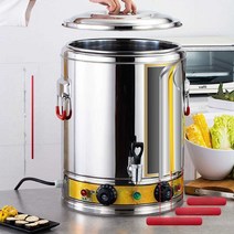 전기약탕기 스테인레스 절연 물통 죽통 식당 30L 100L, 60 수도꼭지 없음 304 스테인레스 바닥