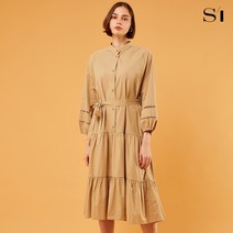 [씨] [SI]코튼 벨트 차이나넥 원피스 (SBOAI2519)