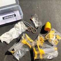 [ EZ MTB ] 수해품 만능 블리딩 킷 로드 MTB모두가능 / 자전거 브레이크 블리딩 미네랄 오일추가구매가능, 추가 안함, 1개