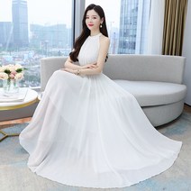 cisanny 2023 NEW 원피스 봄원피스 쉬폰 원피스 뷔스티에 샤틴 원피스 핫핑