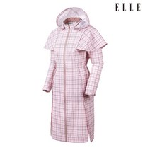 엘르골프 시즌패턴 긴기장 비옷 점퍼 (여) 6I22901-401, (199) 블랙