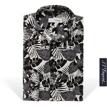 [AK PLAZA] [듀퐁]남성 하와이언 프린트 긴소매셔츠 2SM21LS346SBK