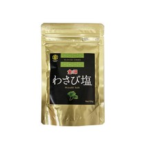 일본 킨지루시 고추냉이 와사비 시오 소금 100g, 1개