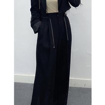 (10%) 헤브니 크롭자켓 셋업 팬츠 (벨트셋트)