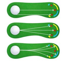 실내 골프 퍼팅 연습기 홈 오피스 퍼팅연습기 매트 퍼터 퍼팅매트 그린 세트 연습 카펫, K