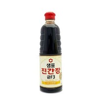 샘표 진간장 금 F3 조금 볶음 장아찌 간장 930ml