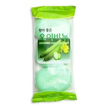오이비누 3p 목욕용품/사우나비품/때비누/샤워때비누/천연비누, 단일 수량