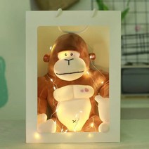 몽클 쿠션 털솜 금강오랑우탄 대전 고질라 난감 오랑우탄인형, C03-55cm, T06-대코 보수 킹콩꼬치등토트팩