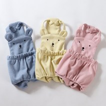 강아지 호박바지 몸빼 바지 봄옷, 핑크