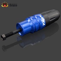 [해외]오토바이 액세서리 프레임 슬라이더 충돌 방지 캡 배기 슬라이더 Yamaha TMAX 500 TMAX 530 SXDX T-MAX TMAX500 TMAX530, 1개, 파란, 단일