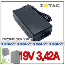 조텍ZOTAC ZBOX-CI547NANO ZBOX-CI527NANO ZBOX-CI527NANO ZBOX-CI660NANO ZBOX-CI640NANO미니PC용 19V 어댑터