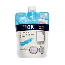 삼화페인트 홈스타 파스텔 OK PLUS 이지팩 0.4L, 화이트크림