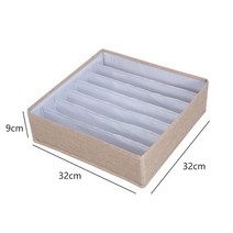 선반 수납장 선반틈새수납장 기숙사 옷장 주최자 양말 홈 분리 속옷 보관 상자 7, 협력사, 카키 7 그리드