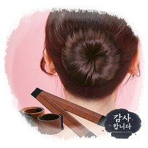 똥 올린 머리 만들기 헤어밴드 6컬러