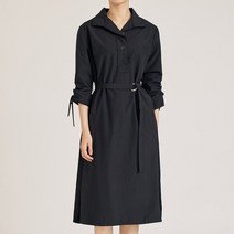 리안뉴욕 카라 벨트 원피스