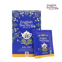 잉글리시티샵 유기농 얼그레이 홍차 베르가모트, 2.25g, 20개입, 1개